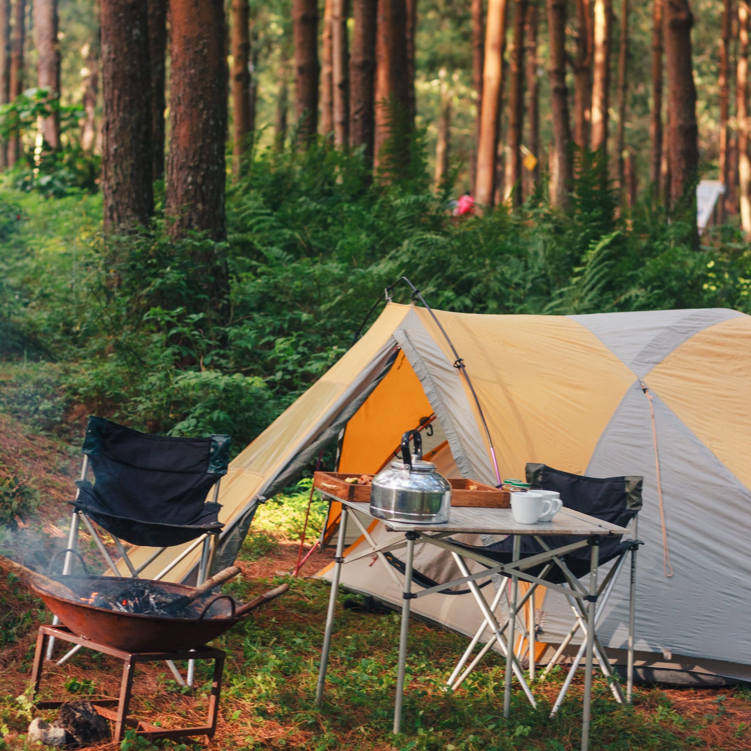 last-minute camping trip